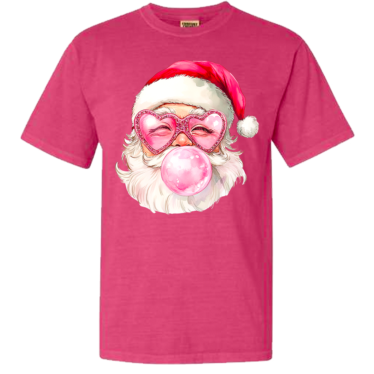 Santa Bubble Comfort Color Tee