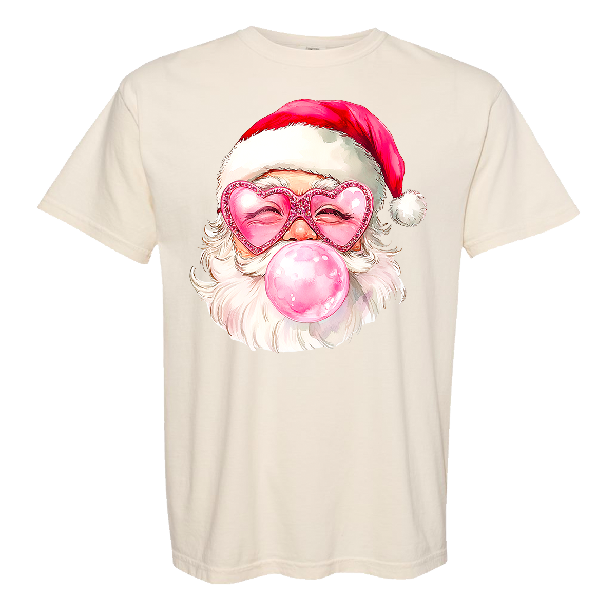 Santa Bubble Comfort Color Tee