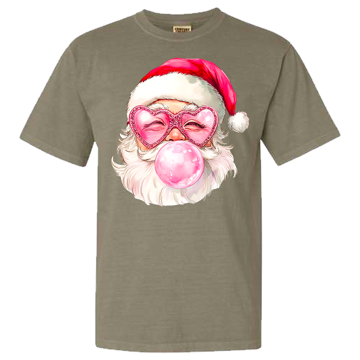 Santa Bubble Comfort Color Tee