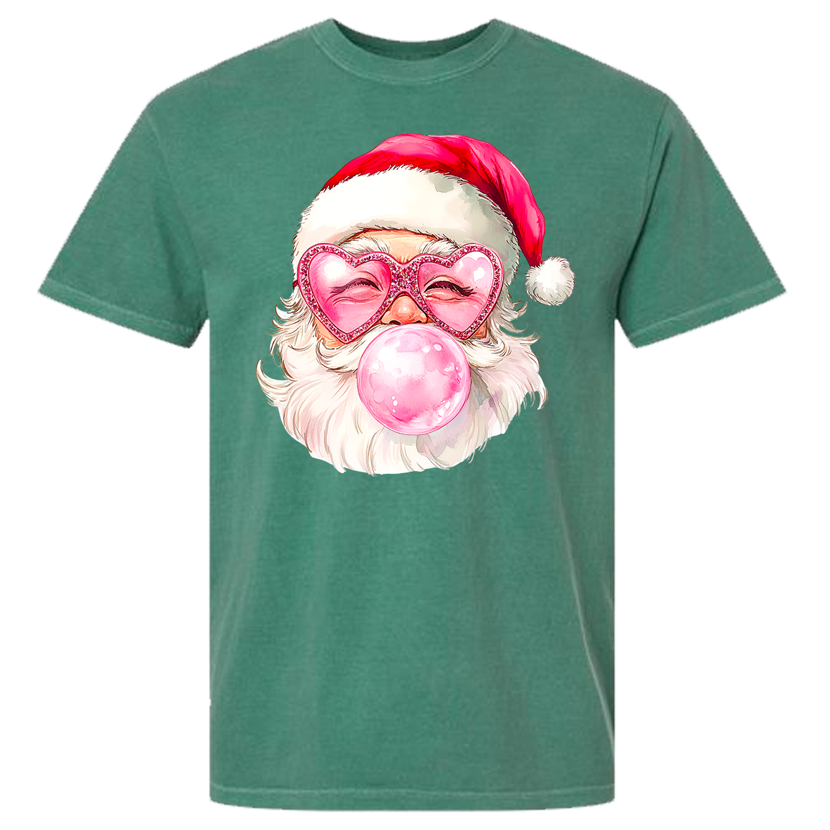 Santa Bubble Comfort Color Tee