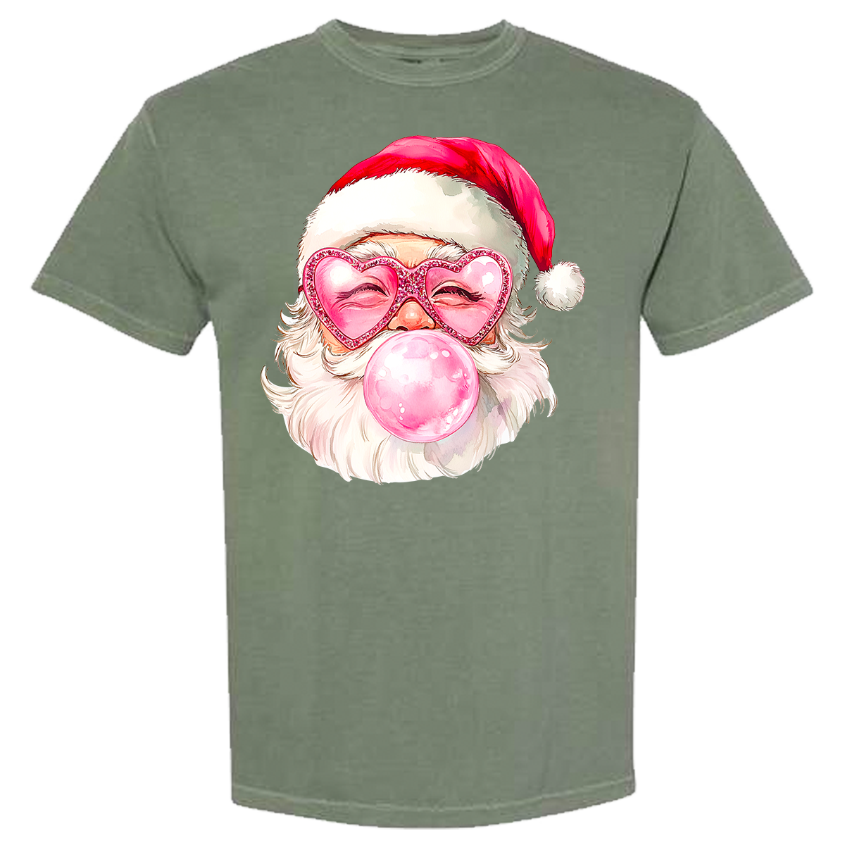 Santa Bubble Comfort Color Tee