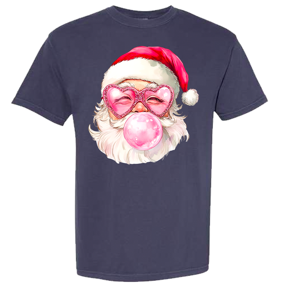 Santa Bubble Comfort Color Tee