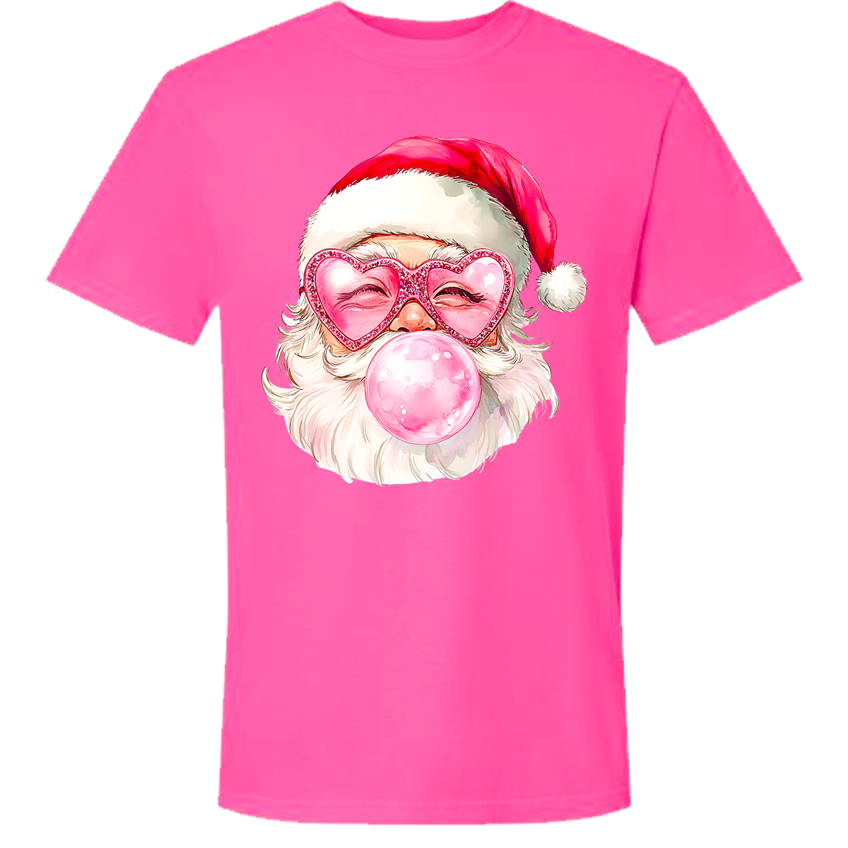 Santa Bubble Comfort Color Tee