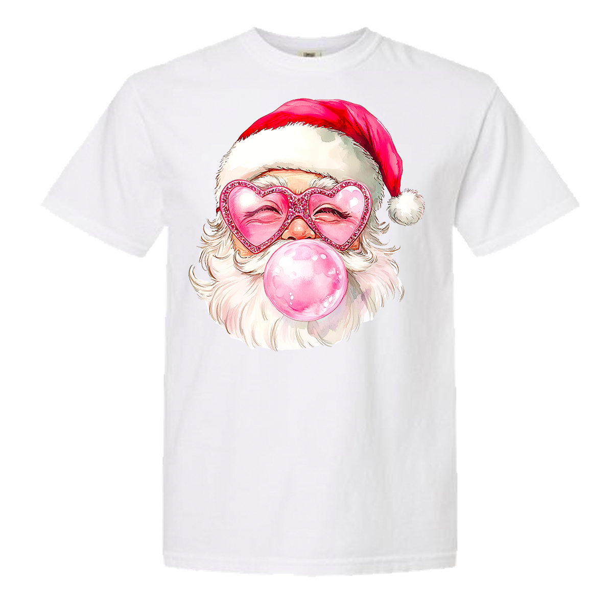 Santa Bubble Comfort Color Tee