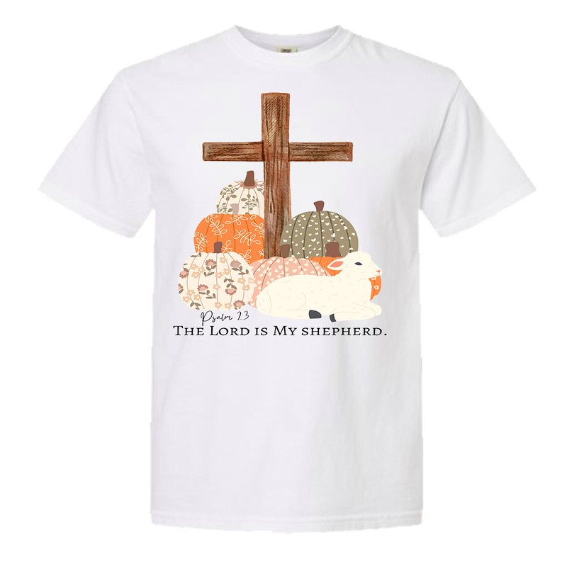 The Lord Is My Shepherd Comfort Color Tee