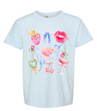 Spring Coquette Comfort Colors Tee