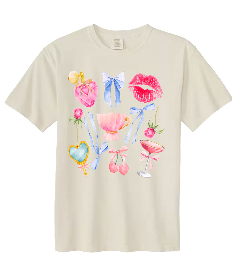 Spring Coquette Comfort Colors Tee