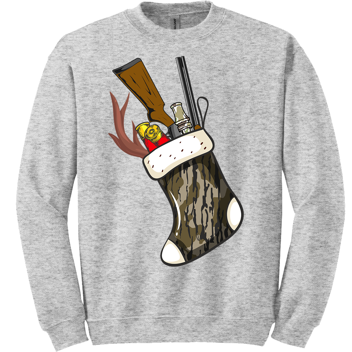 Camo Stocking Sweatshirt