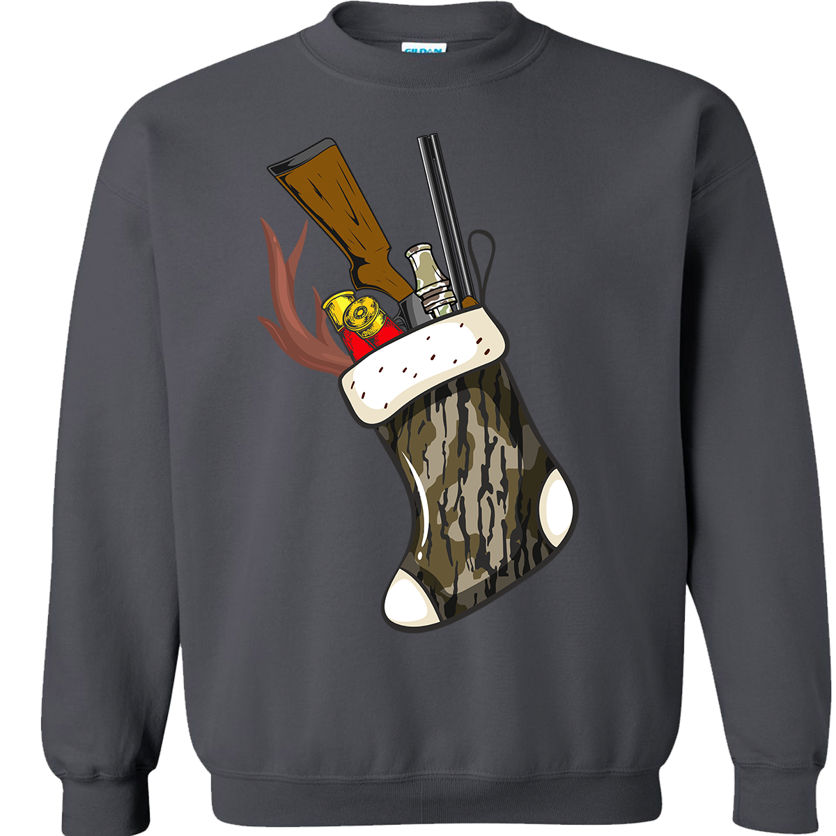 Camo Stocking Sweatshirt