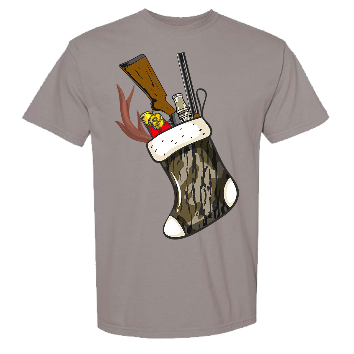 Camo Stocking Comfort Color Tee