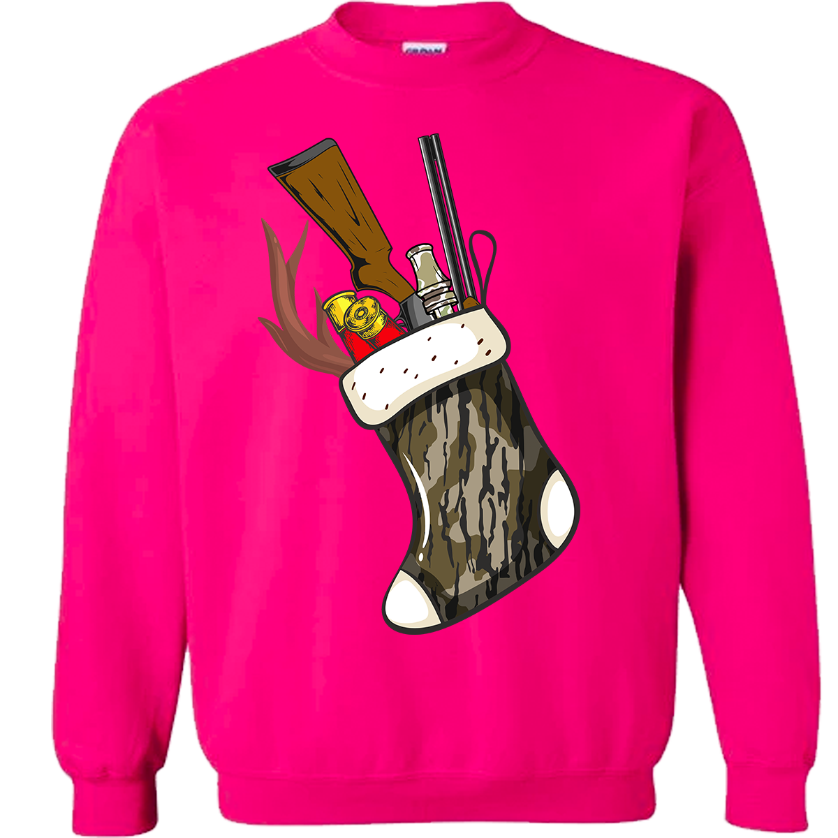 Camo Stocking Sweatshirt