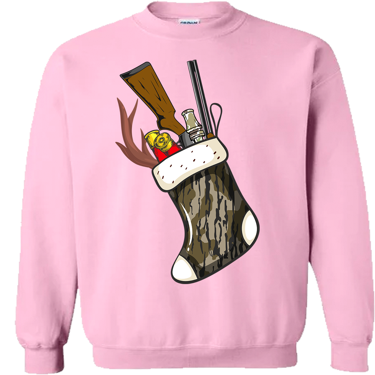 Camo Stocking Sweatshirt