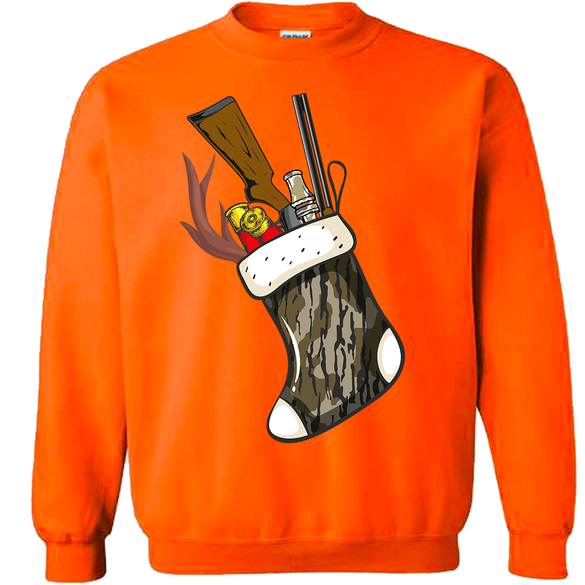 Camo Stocking Sweatshirt