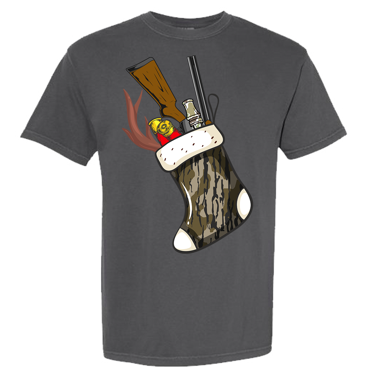 Camo Stocking Comfort Color Tee