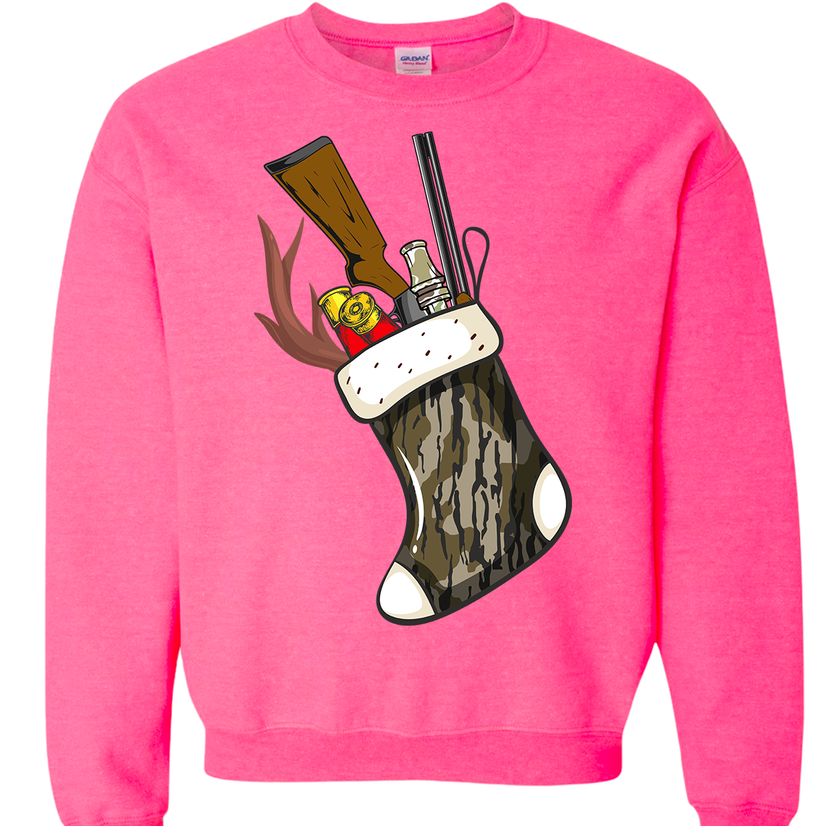 Camo Stocking Sweatshirt