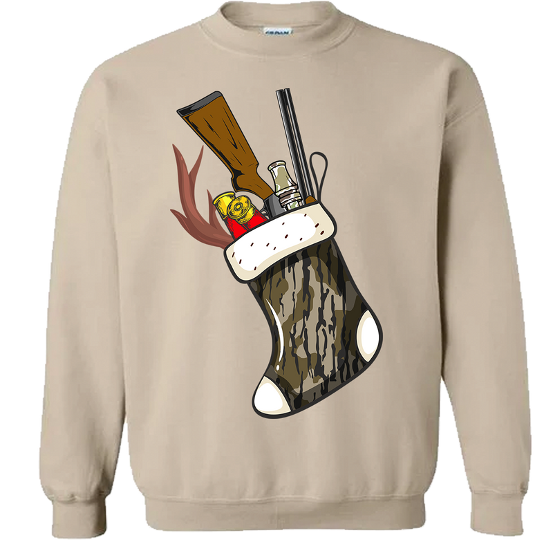 Camo Stocking Sweatshirt