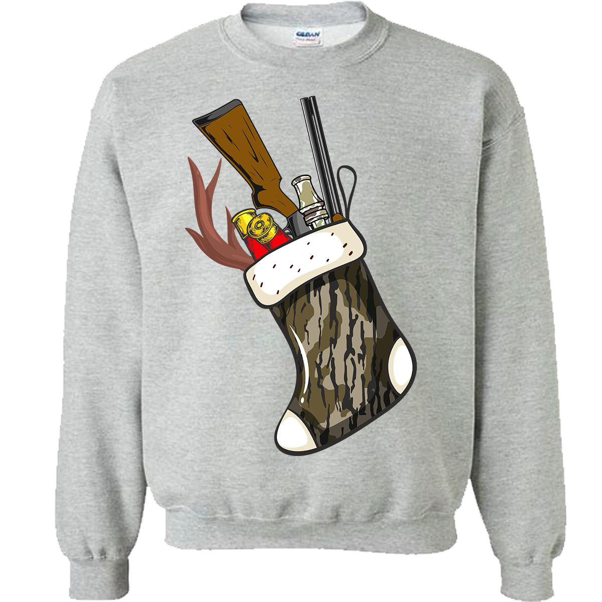 Camo Stocking Sweatshirt