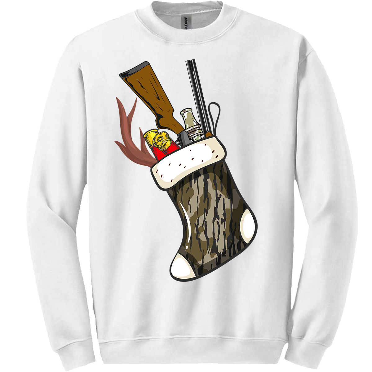 Camo Stocking Sweatshirt