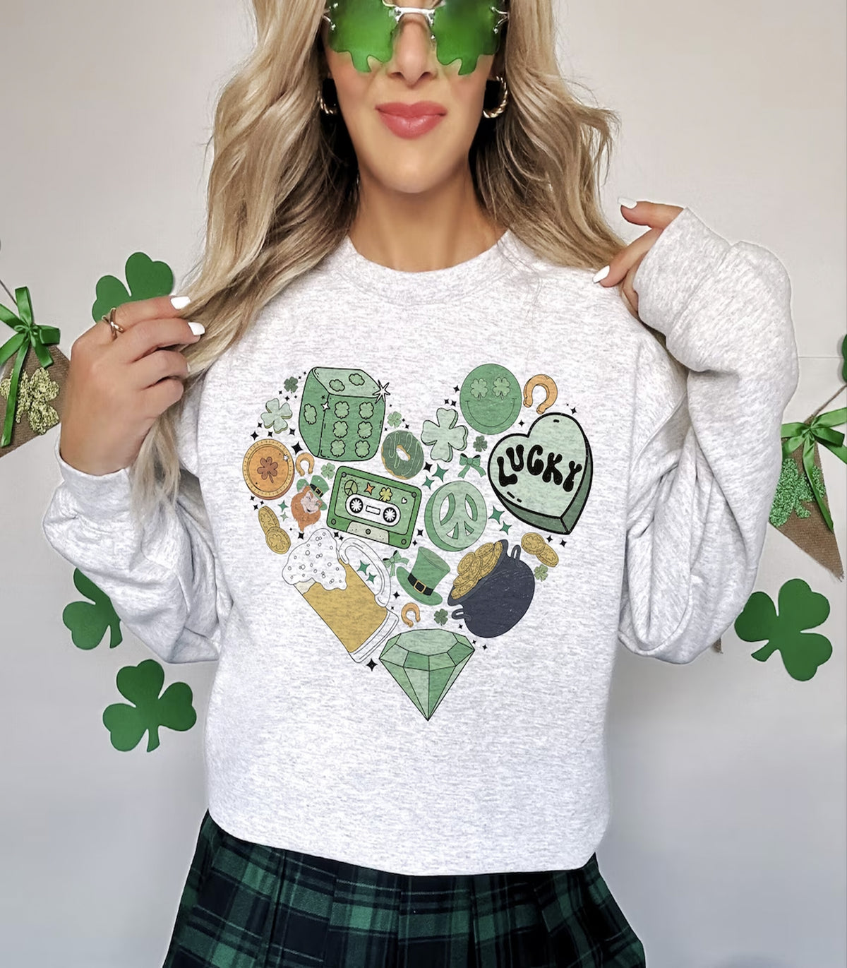 St Patrick's Heart Tee