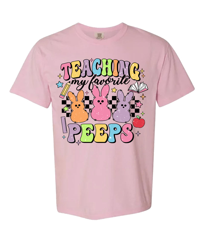 Teaching My Favorite Peeps Comfort Colors Tee