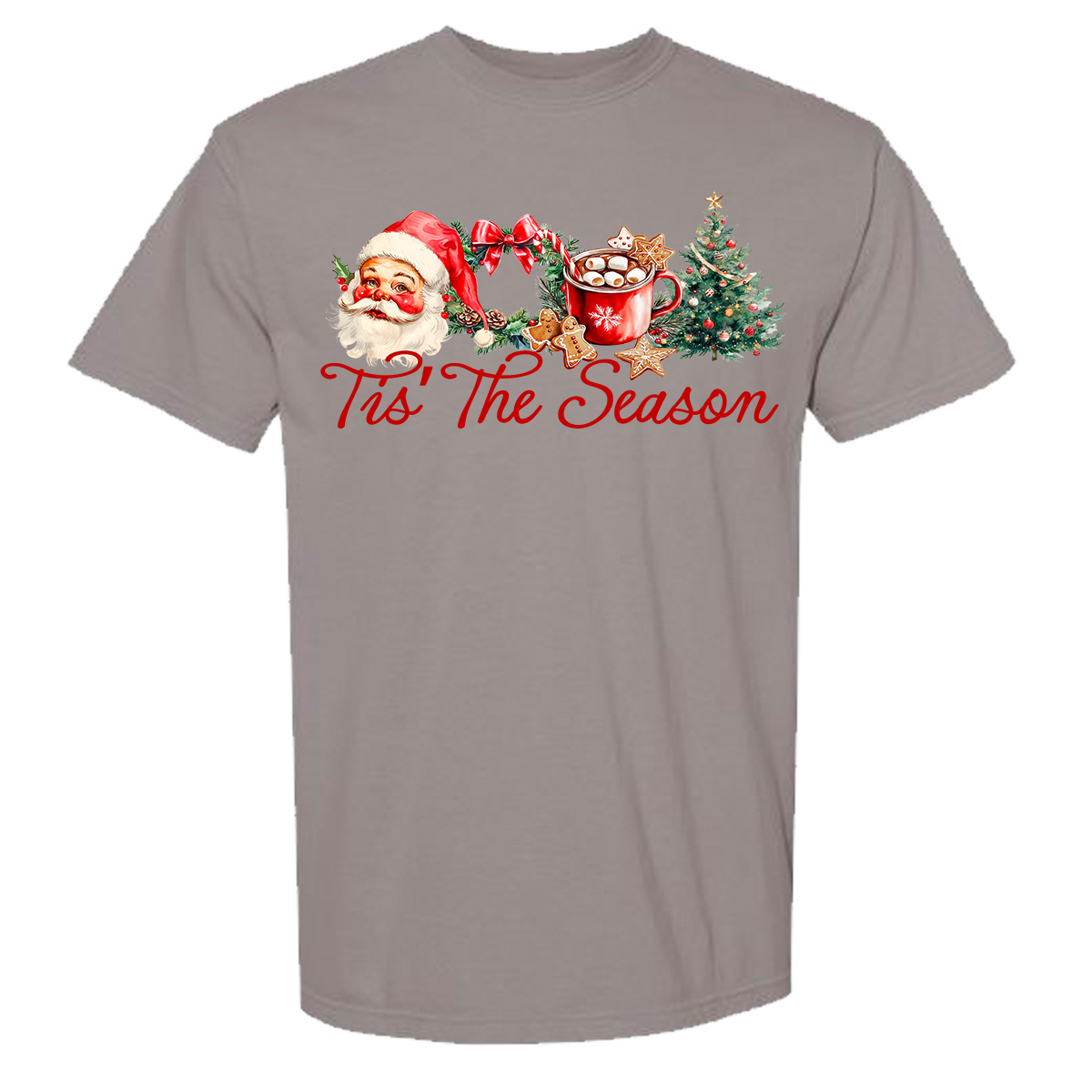 Tis' The Season Comfort Color Tee