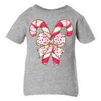 Pink Candy Canes Tee (INFANT/TODDLER/YOUTH)