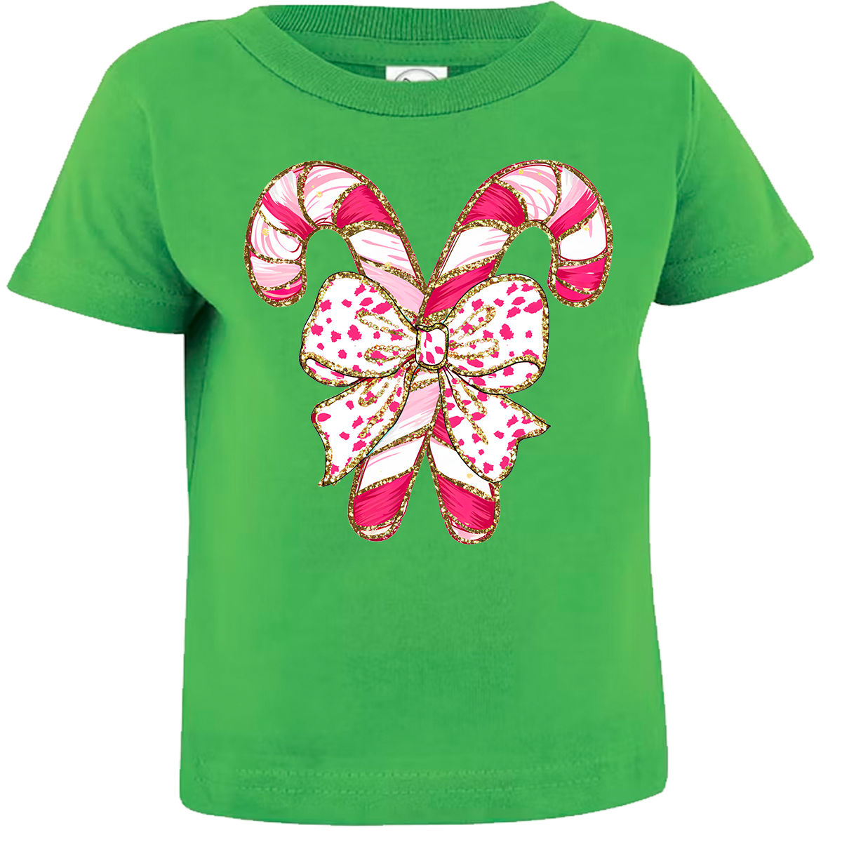 Pink Candy Canes Tee (INFANT/TODDLER/YOUTH)