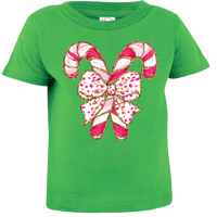 Pink Candy Canes Tee (INFANT/TODDLER/YOUTH)