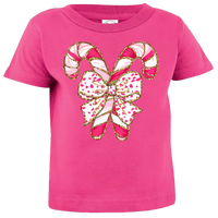 Pink Candy Canes Tee (INFANT/TODDLER/YOUTH)