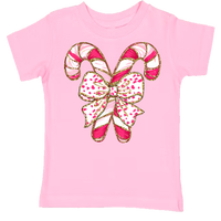 Pink Candy Canes Tee (INFANT/TODDLER/YOUTH)