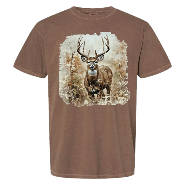 Vintage Buck Comfort Color Tee