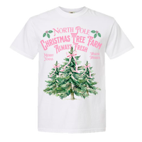 Christmas Tree Farm Comfort Color Tee