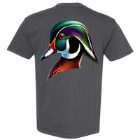 Wood Duck Comfort Color Tee - Pepper