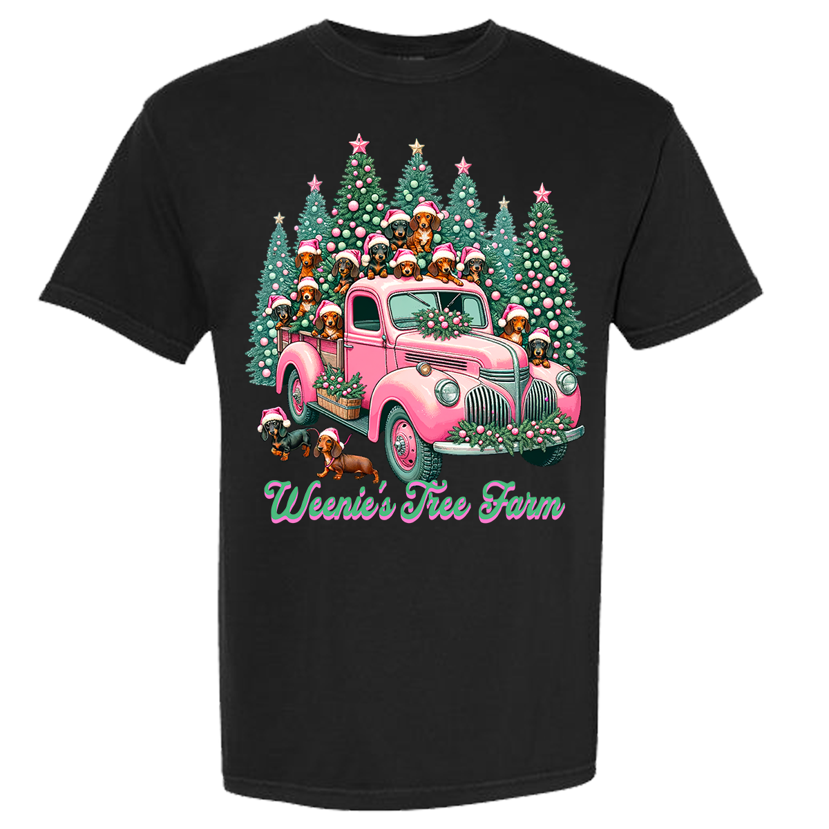 Weenie's Tree Farm Comfort Color Tee