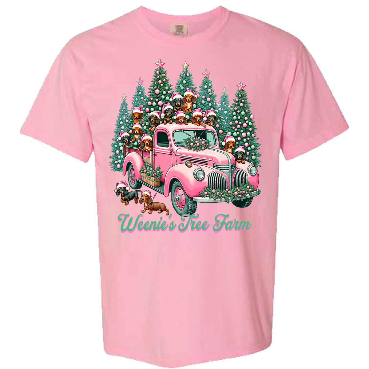 Weenie's Tree Farm Comfort Color Tee