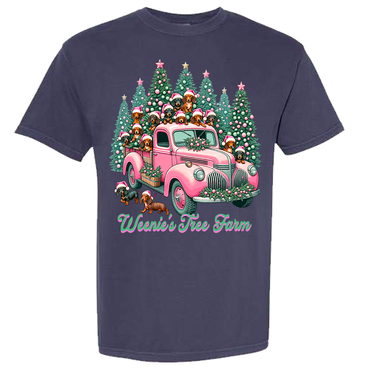 Weenie's Tree Farm Comfort Color Tee