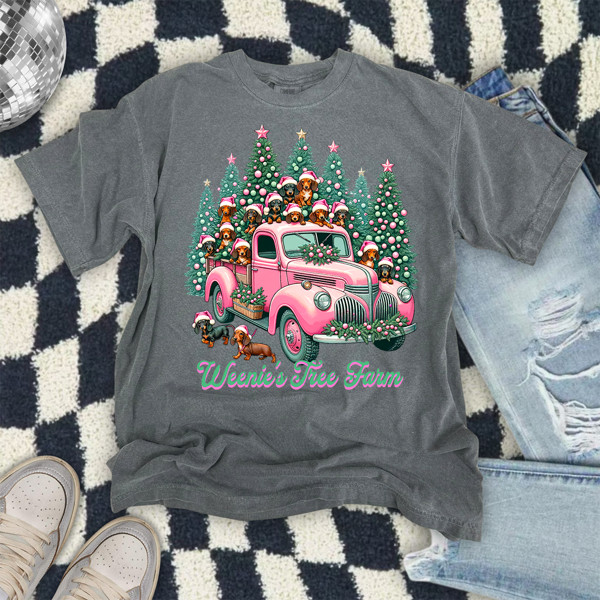 Weenie's Tree Farm Comfort Color Tee