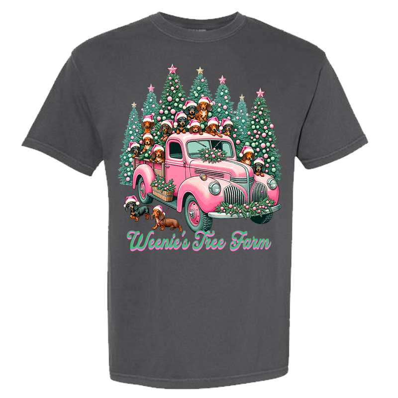 Weenie's Tree Farm Comfort Color Tee