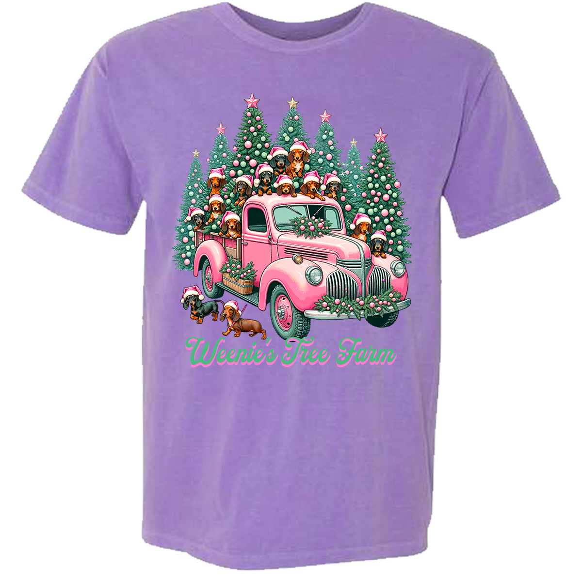 Weenie's Tree Farm Comfort Color Tee