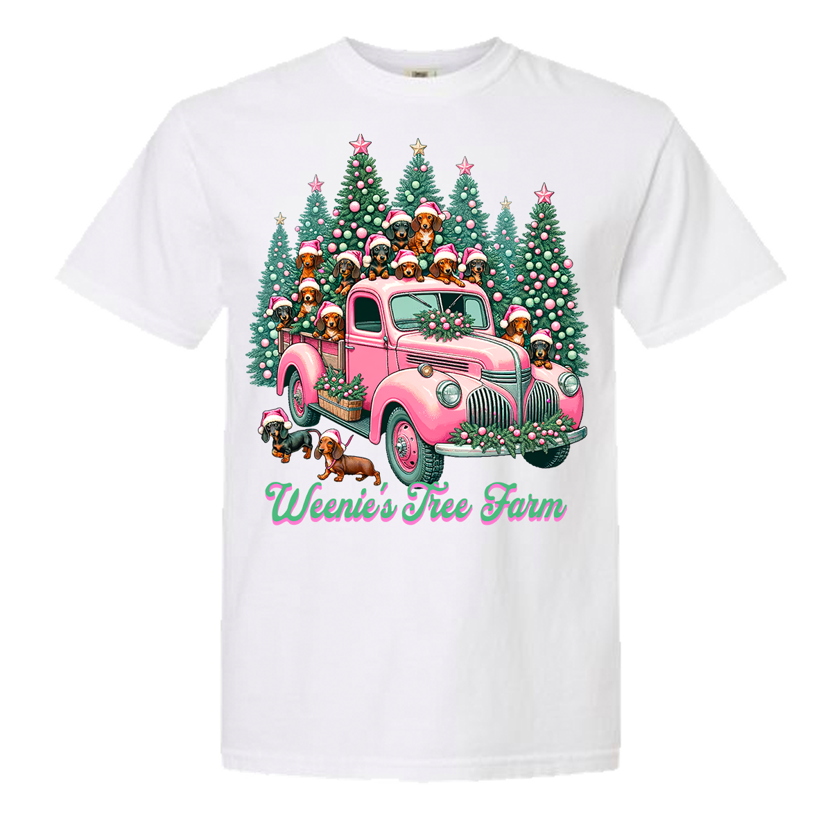 Weenie's Tree Farm Comfort Color Tee