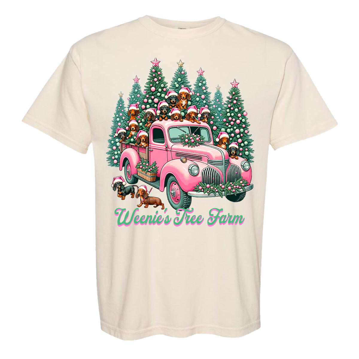 Weenie's Tree Farm Comfort Color Tee