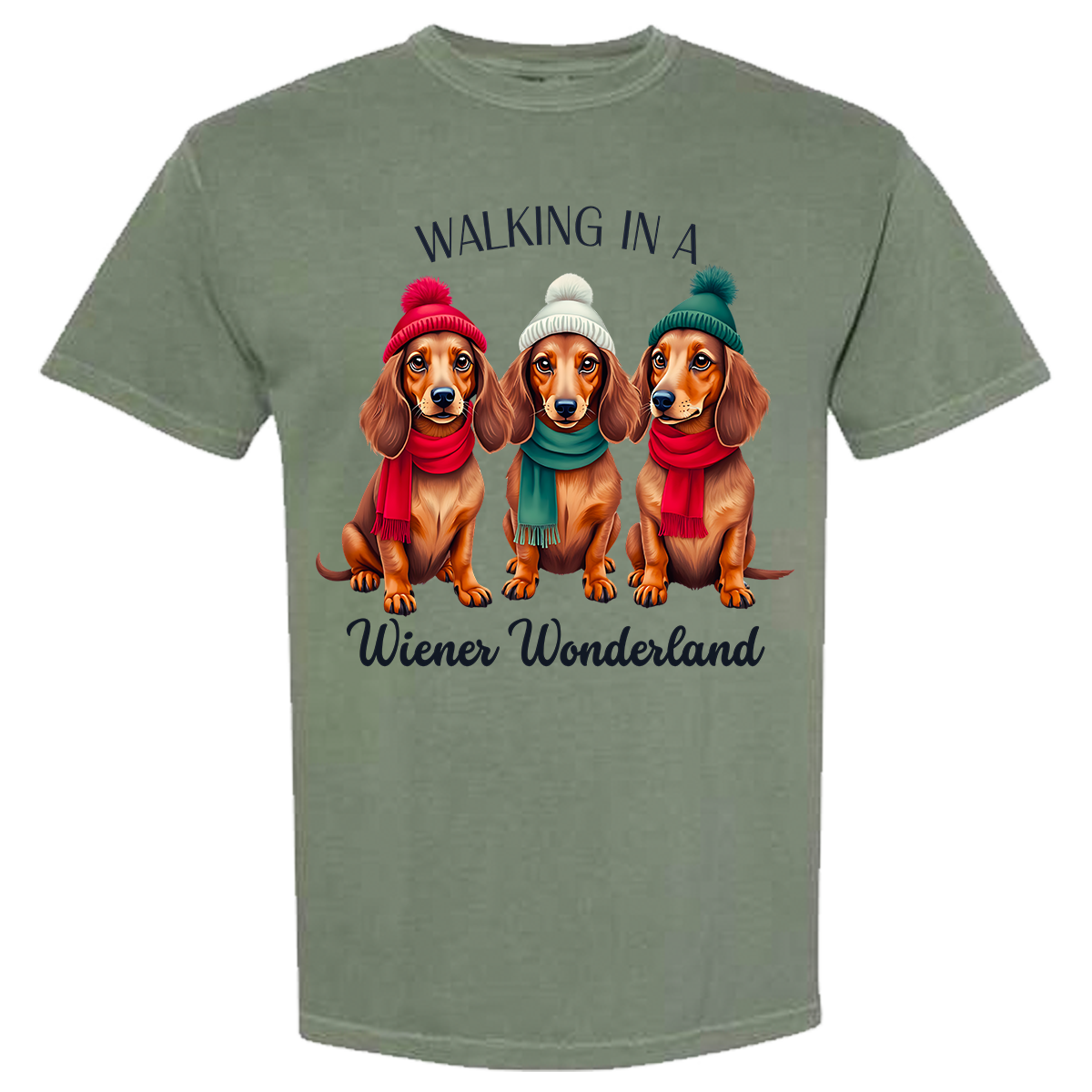 Weenie Wonderland Comfort Color Tee