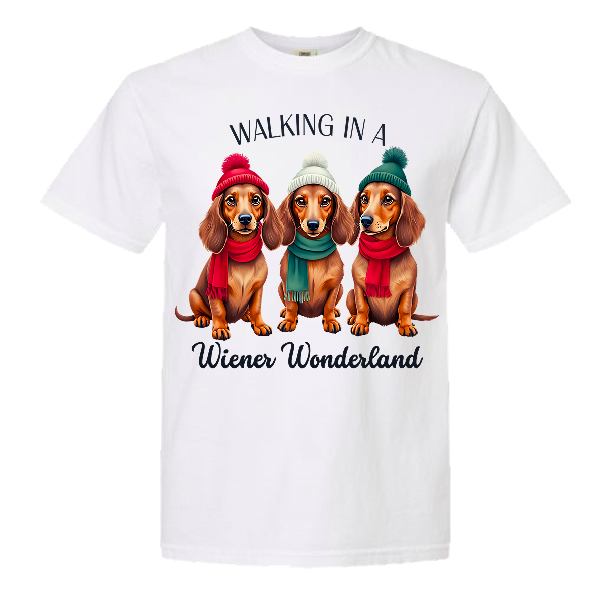 Weenie Wonderland Comfort Color Tee