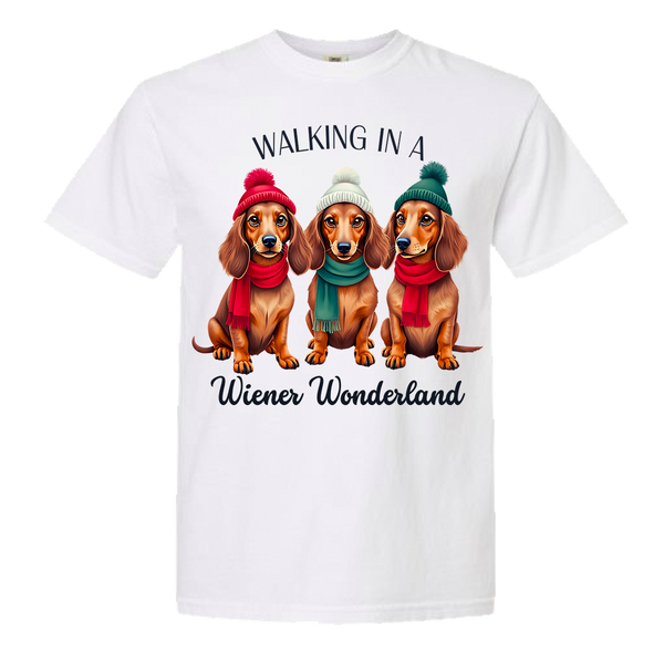 Weenie Wonderland Comfort Color Tee