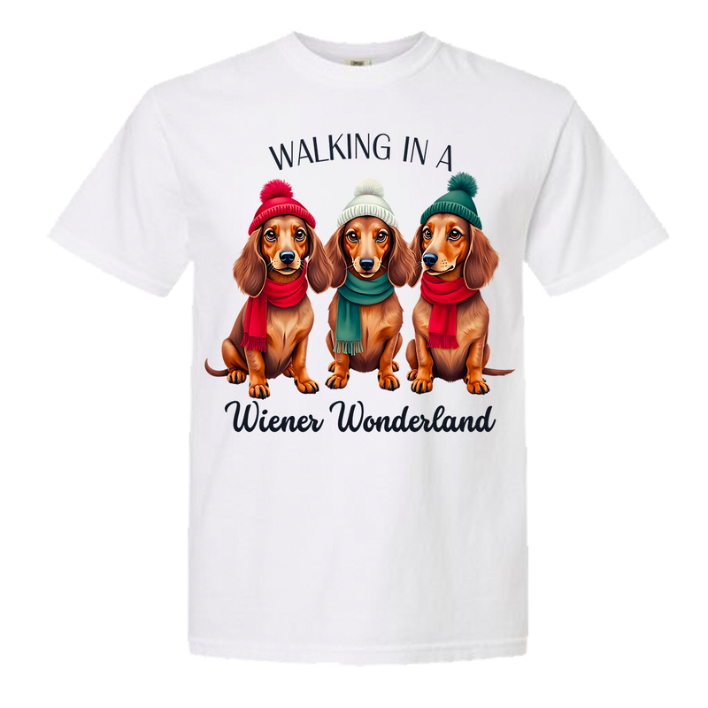 Weenie Wonderland Comfort Color Tee