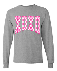 XOXO Tee - Sport Grey