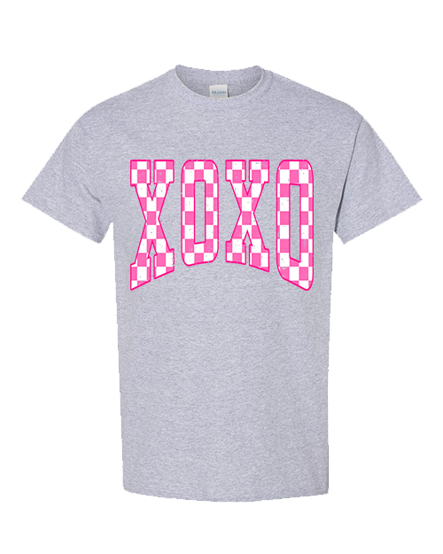 XOXO Tee - Sport Grey