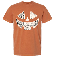 Dalmatian Pumpkin Face Comfort Color Tee